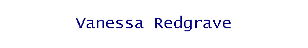 Vanessa Redgrave